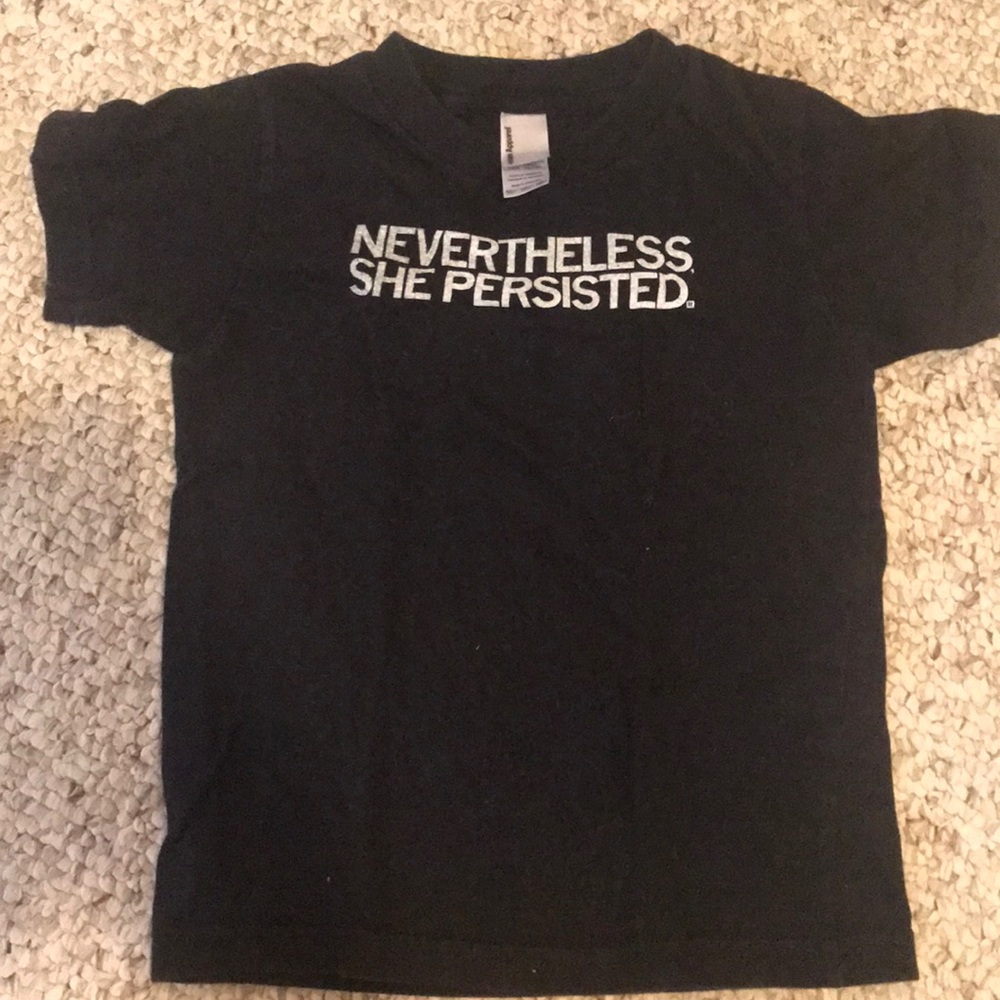 Nevertheless she persisted toddler shirt